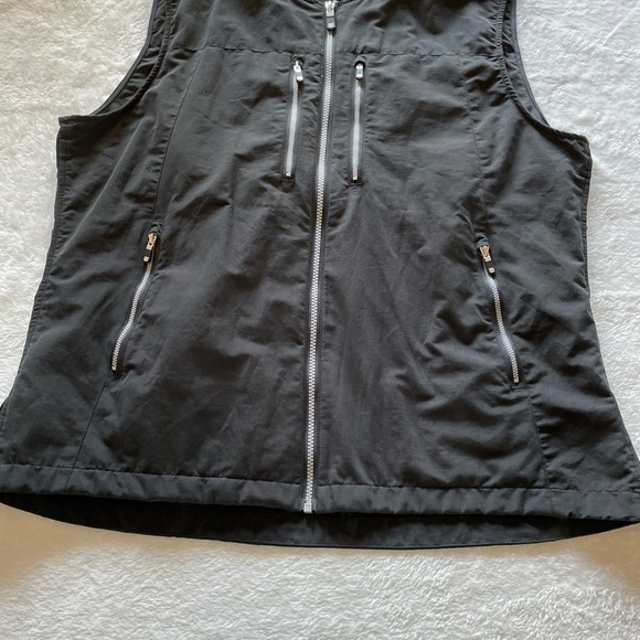 SCOTTeVEST Vest Womens M1 Black Travel Utility Zip Pockets Full Zip - Picture 1 of 12